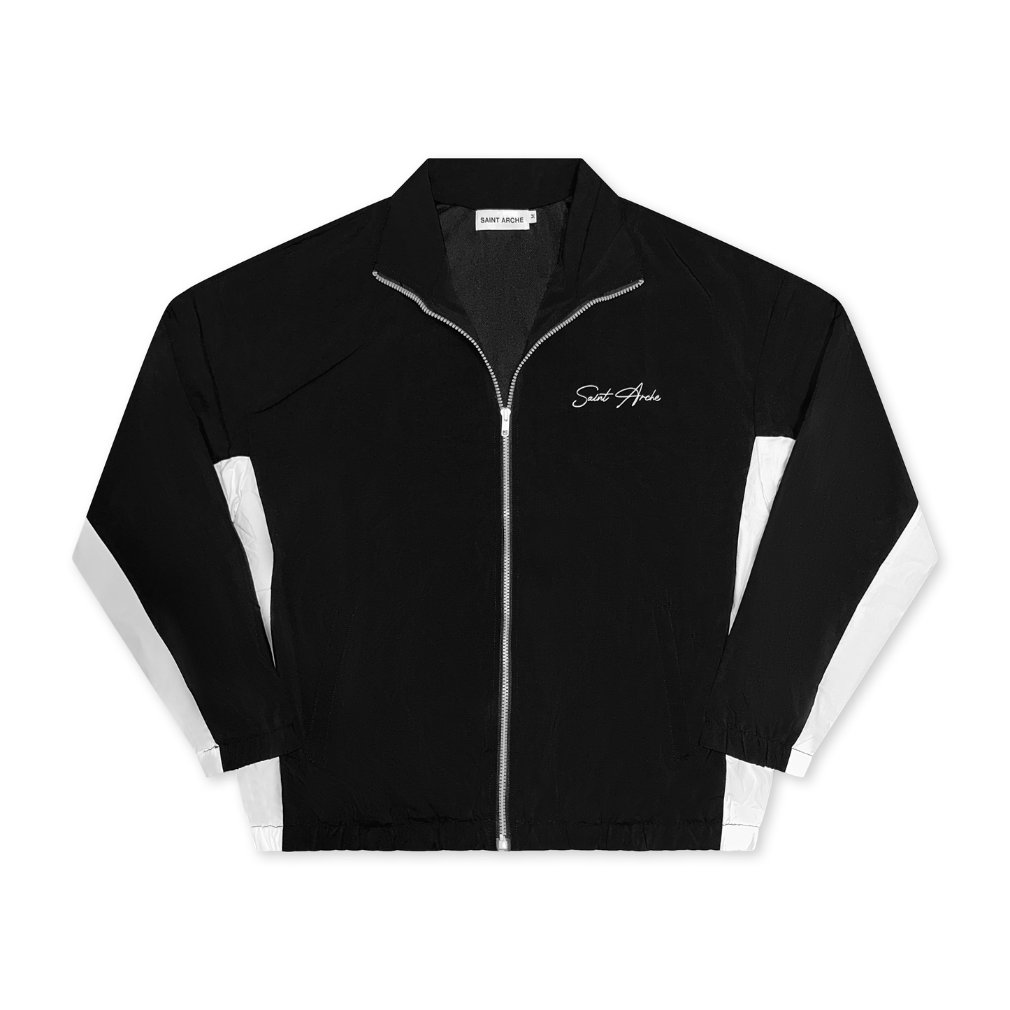 "Major" Tracksuit Jacket - Black/White