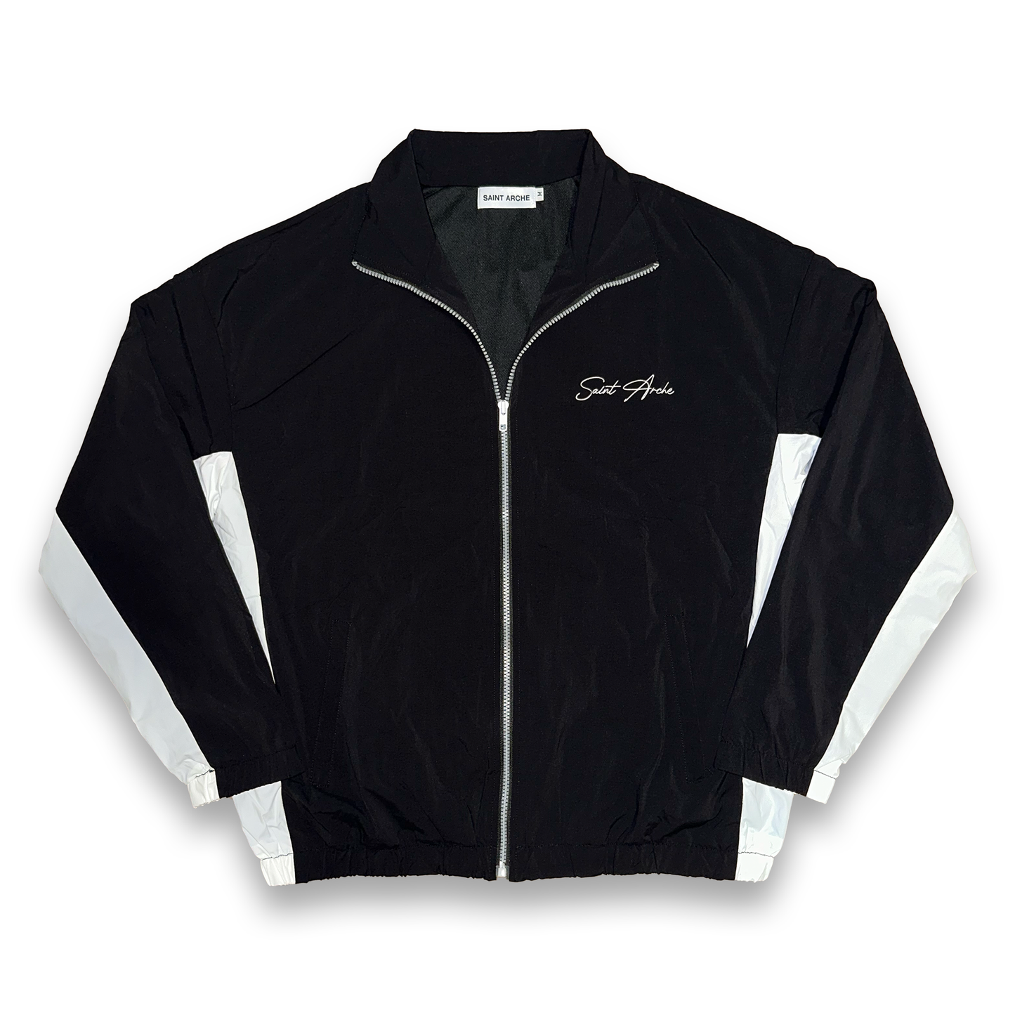 "Major" Tracksuit Jacket - Black/White