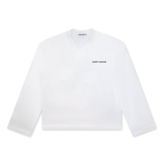 "SA" Long Sleeve - White