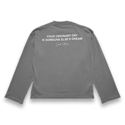 "Ordinary" Long Sleeve - Gray