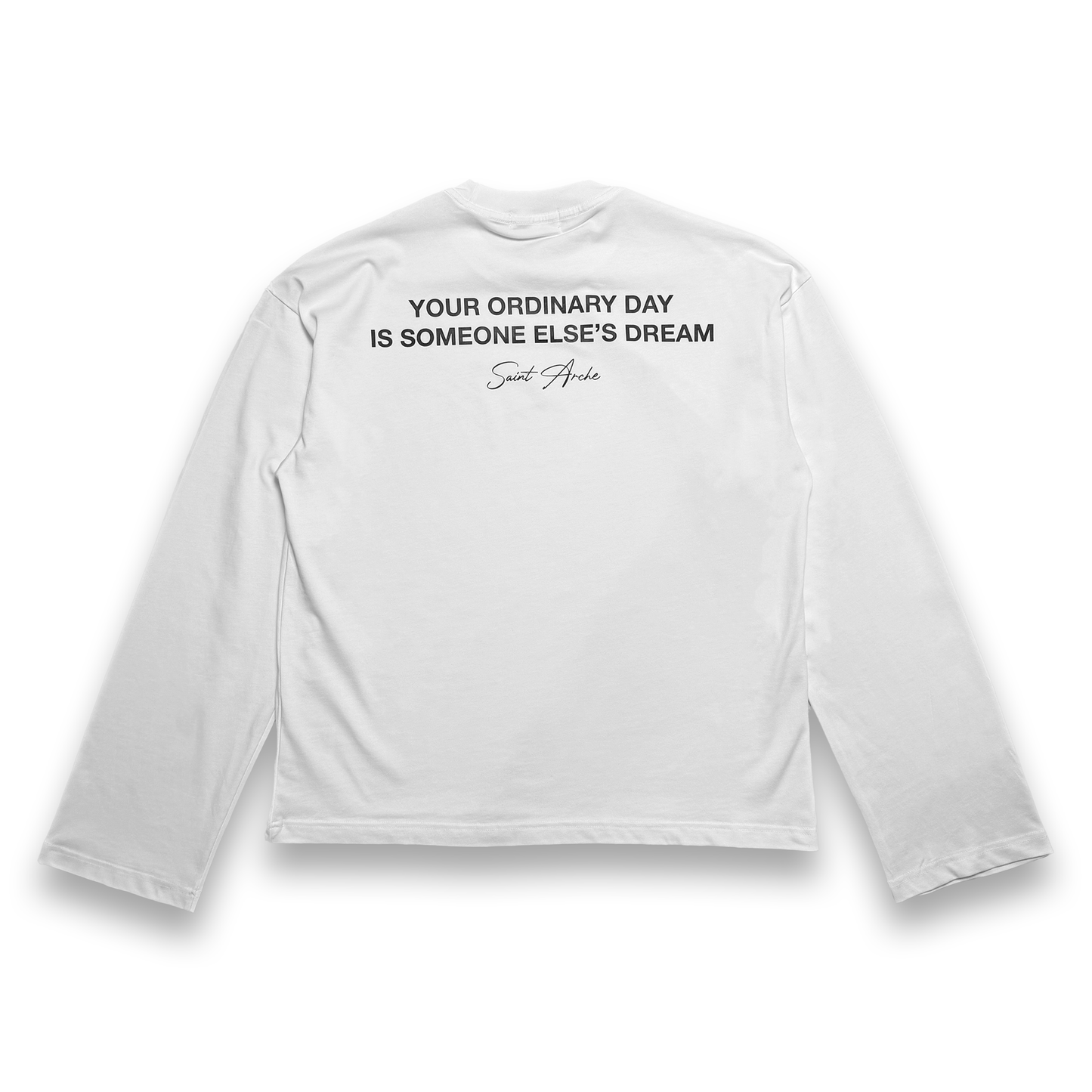 "Ordinary" Long Sleeve - White