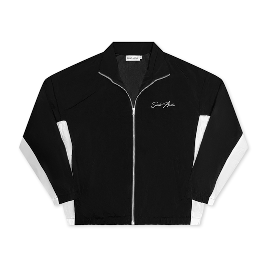 "Major" Tracksuit Jacket - Black/White
