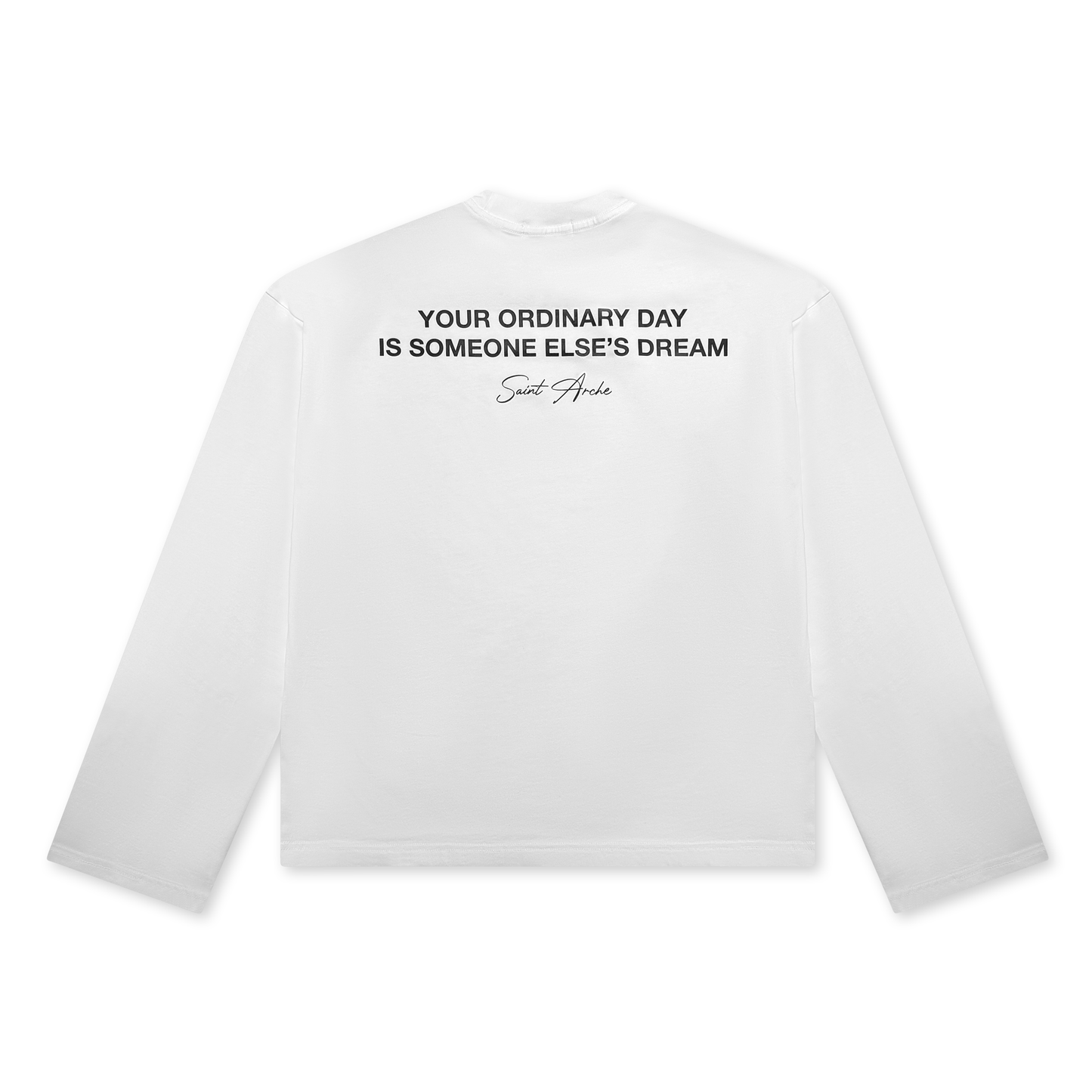 "Ordinary" Long Sleeve - White